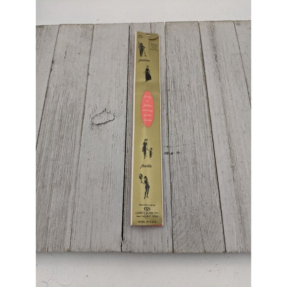 Vintage J&P Coats Neck Opening Metal Zipper 18" Parakeet 132-A Blue - Picture 4 of 4